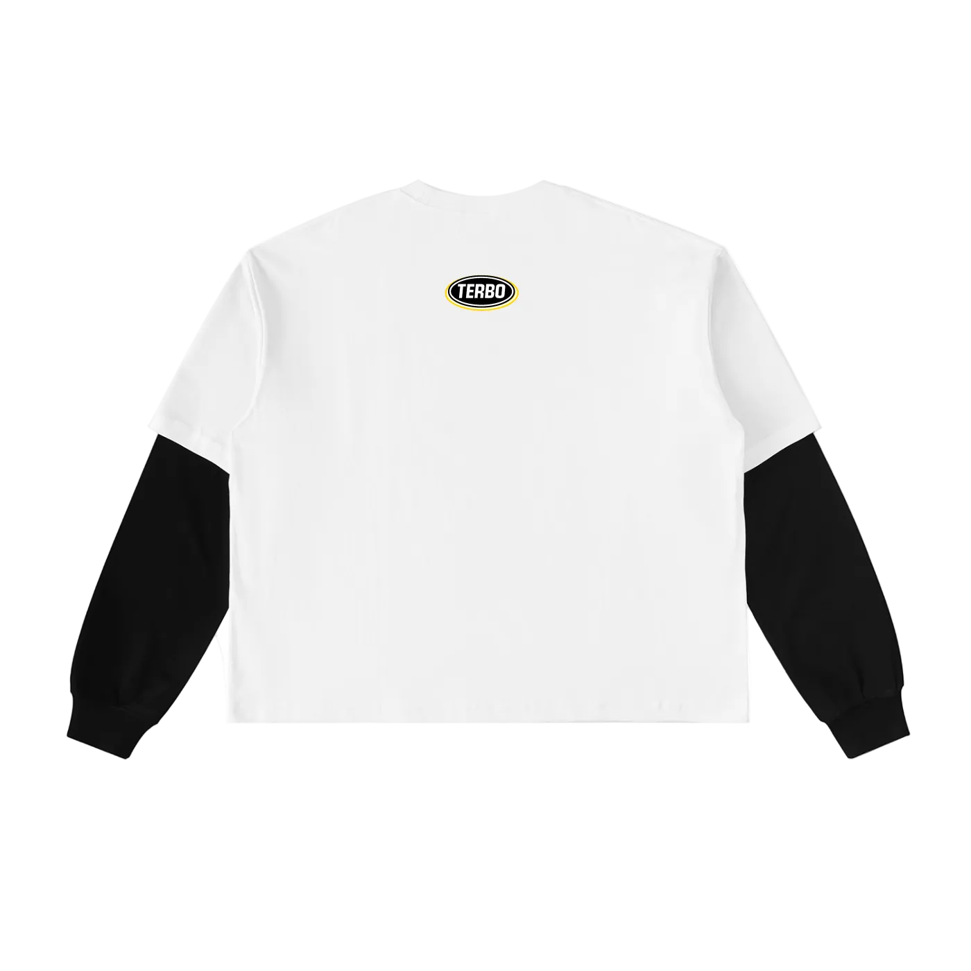 CROPPED DOUBLE LAYERED LONG SLEEVE