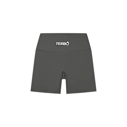 HIGH-WAISTED BIKER SHORTS
