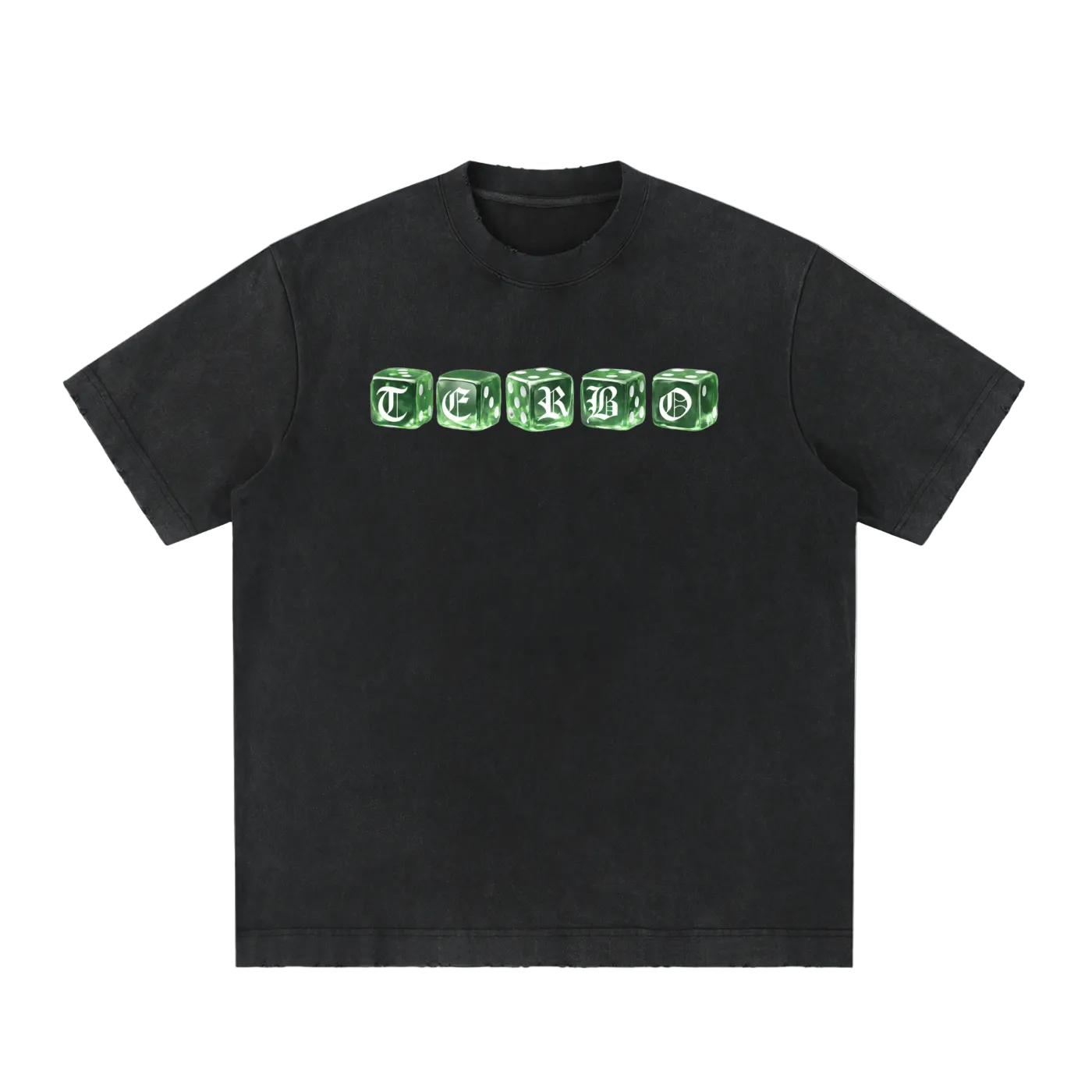 GREEN DICE ROLLER TEE