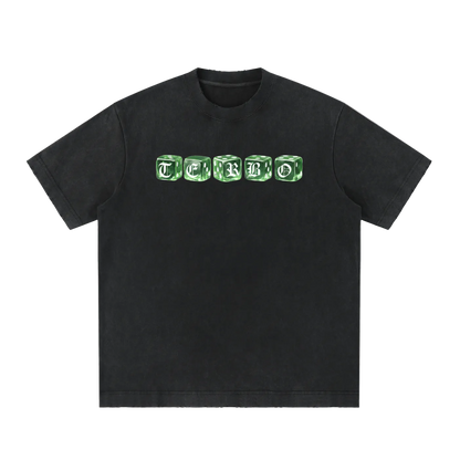 GREEN DICE ROLLER TEE