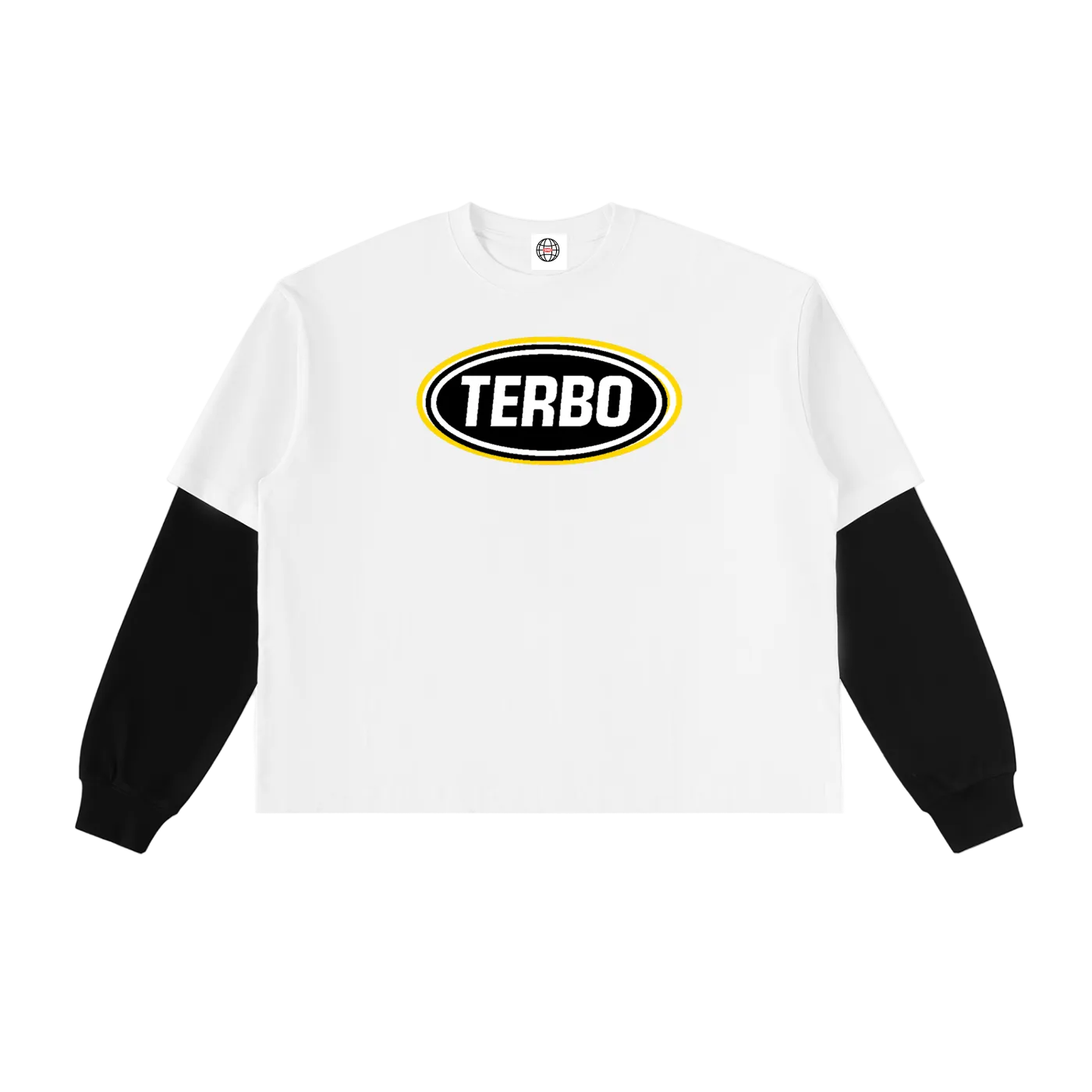 CROPPED DOUBLE LAYERED LONG SLEEVE