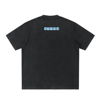 BLUE DICE ROLLER TEE