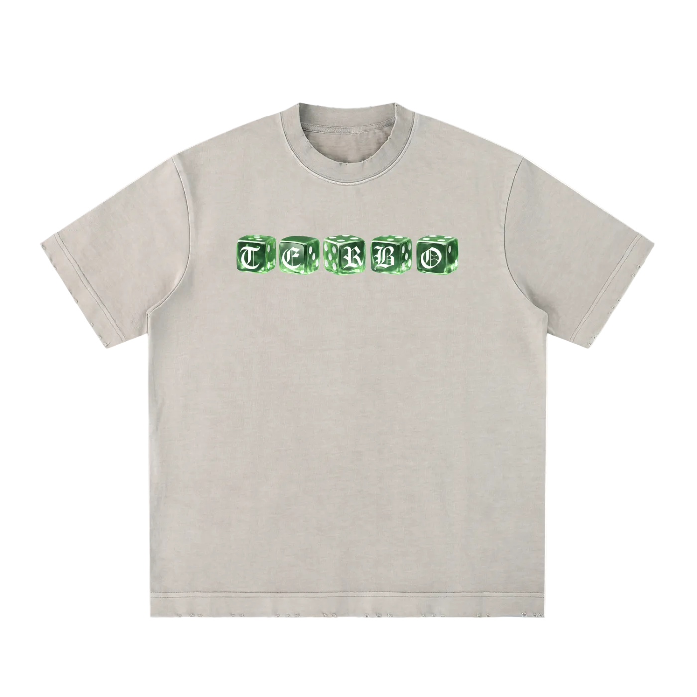 GREEN DICE ROLLER TEE