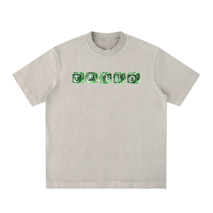 GREEN DICE ROLLER TEE