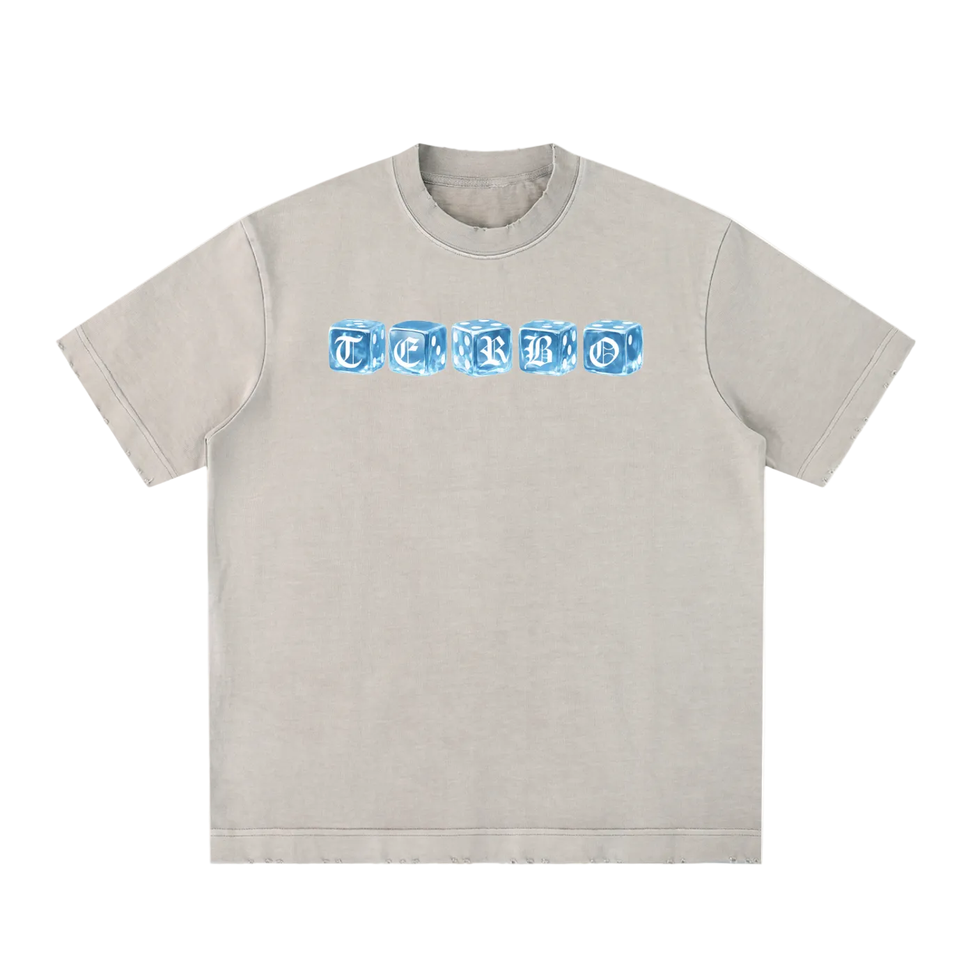 BLUE DICE ROLLER TEE