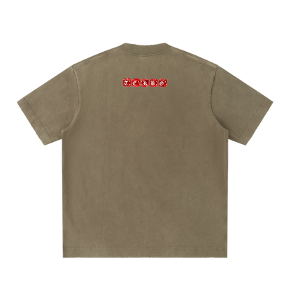 RED DICE ROLLER TEE