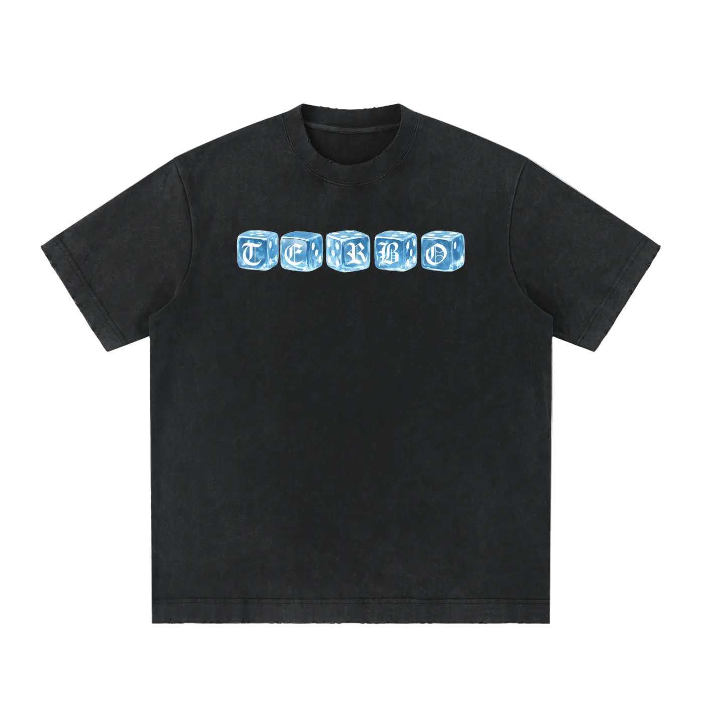 BLUE DICE ROLLER TEE