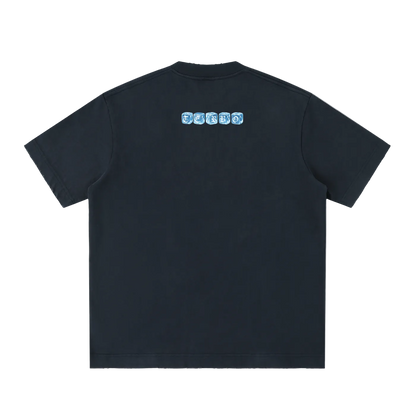 BLUE DICE ROLLER TEE