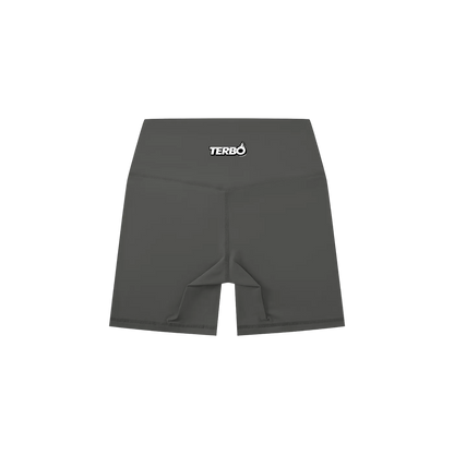 HIGH-WAISTED BIKER SHORTS
