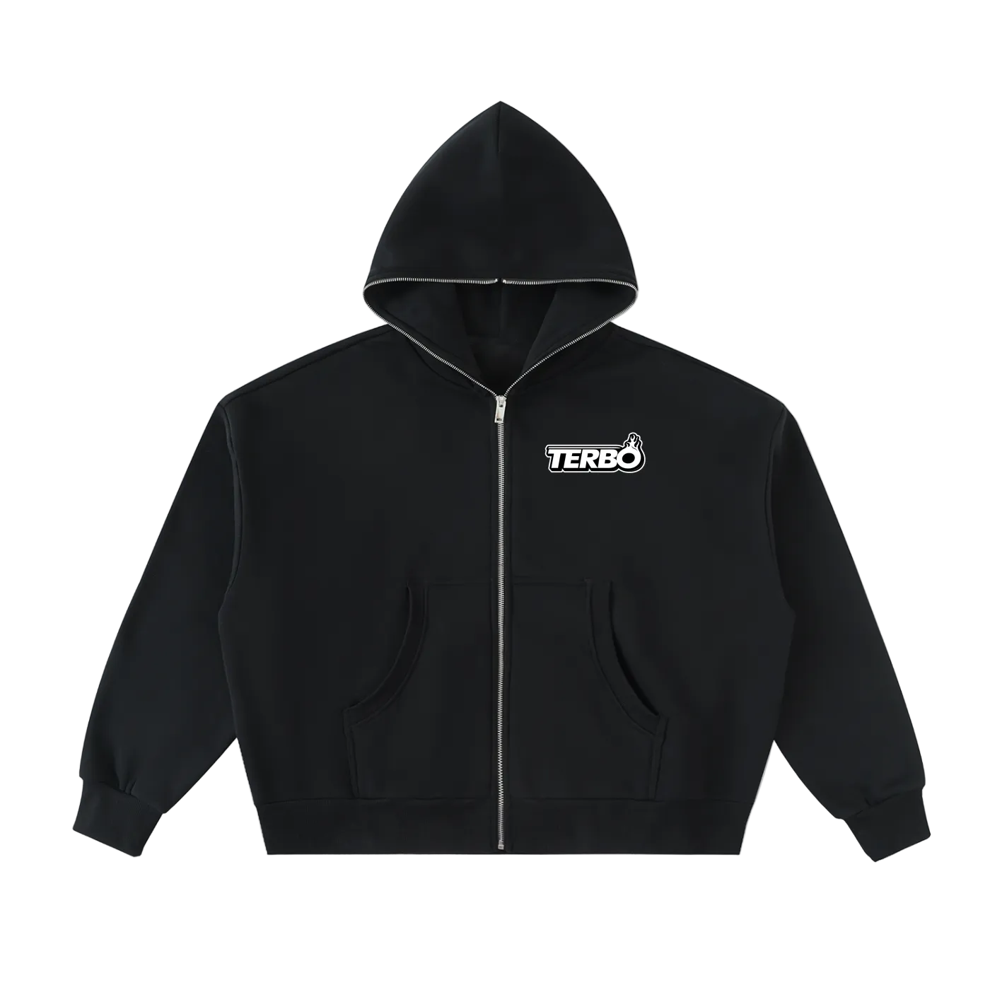 BOXY FULL LENGTH OG LOGO ZIP UP