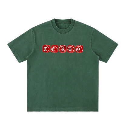 RED DICE ROLLER TEE