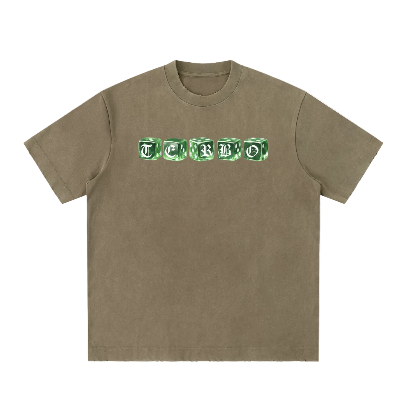 GREEN DICE ROLLER TEE