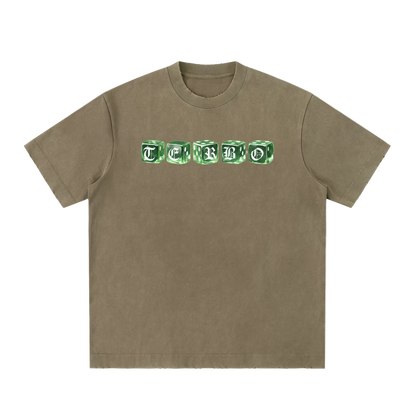 GREEN DICE ROLLER TEE