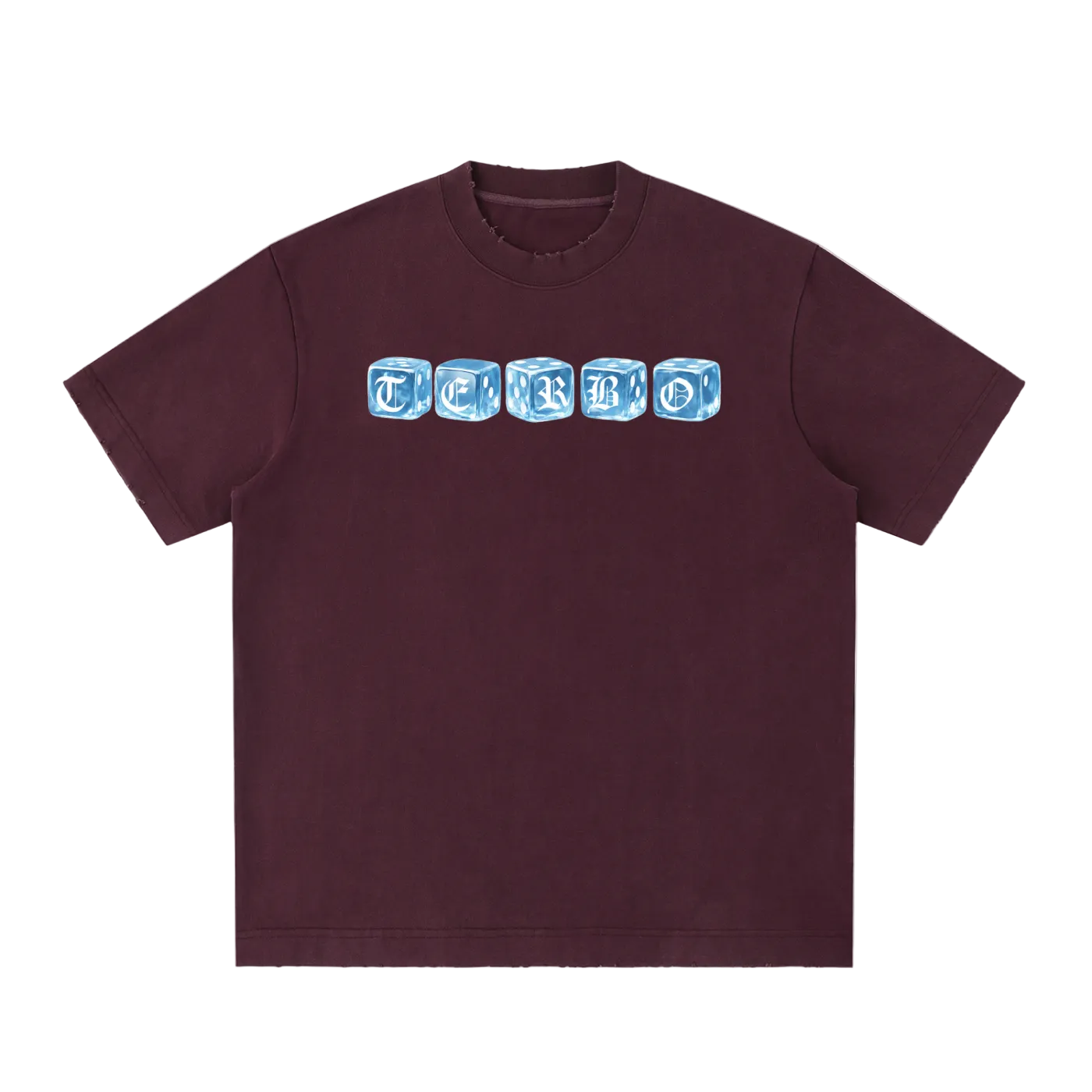 BLUE DICE ROLLER TEE