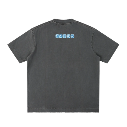 BLUE DICE ROLLER TEE