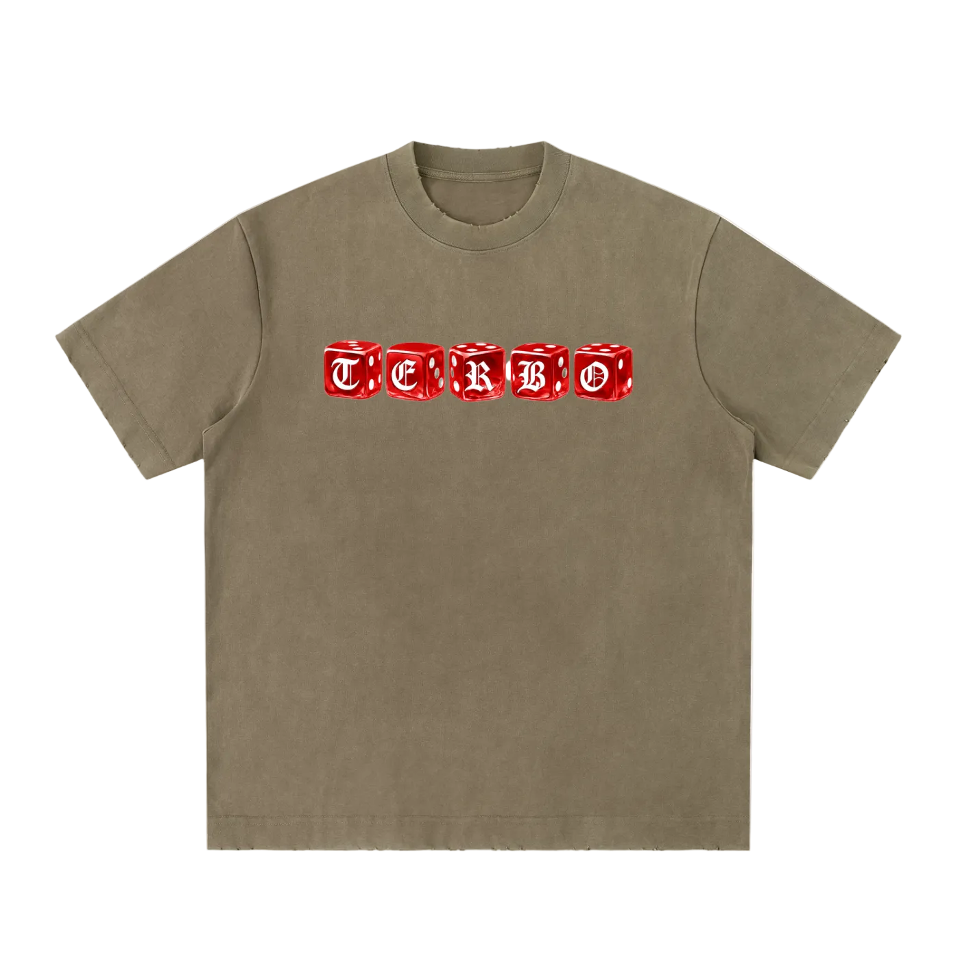 RED DICE ROLLER TEE