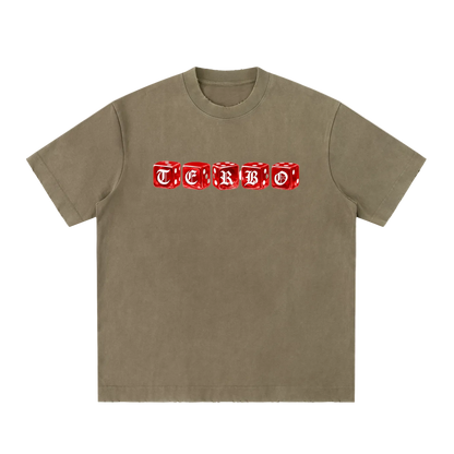 RED DICE ROLLER TEE