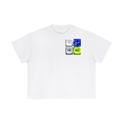 BOXY I LOVE TRBO KEYBOARD TEE