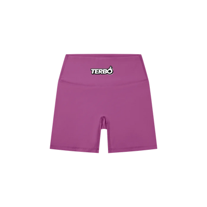 HIGH-WAISTED BIKER SHORTS