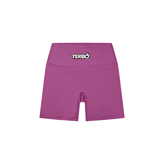 HIGH-WAISTED BIKER SHORTS