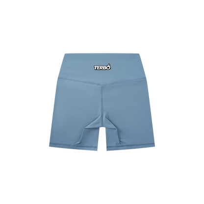 HIGH-WAISTED BIKER SHORTS