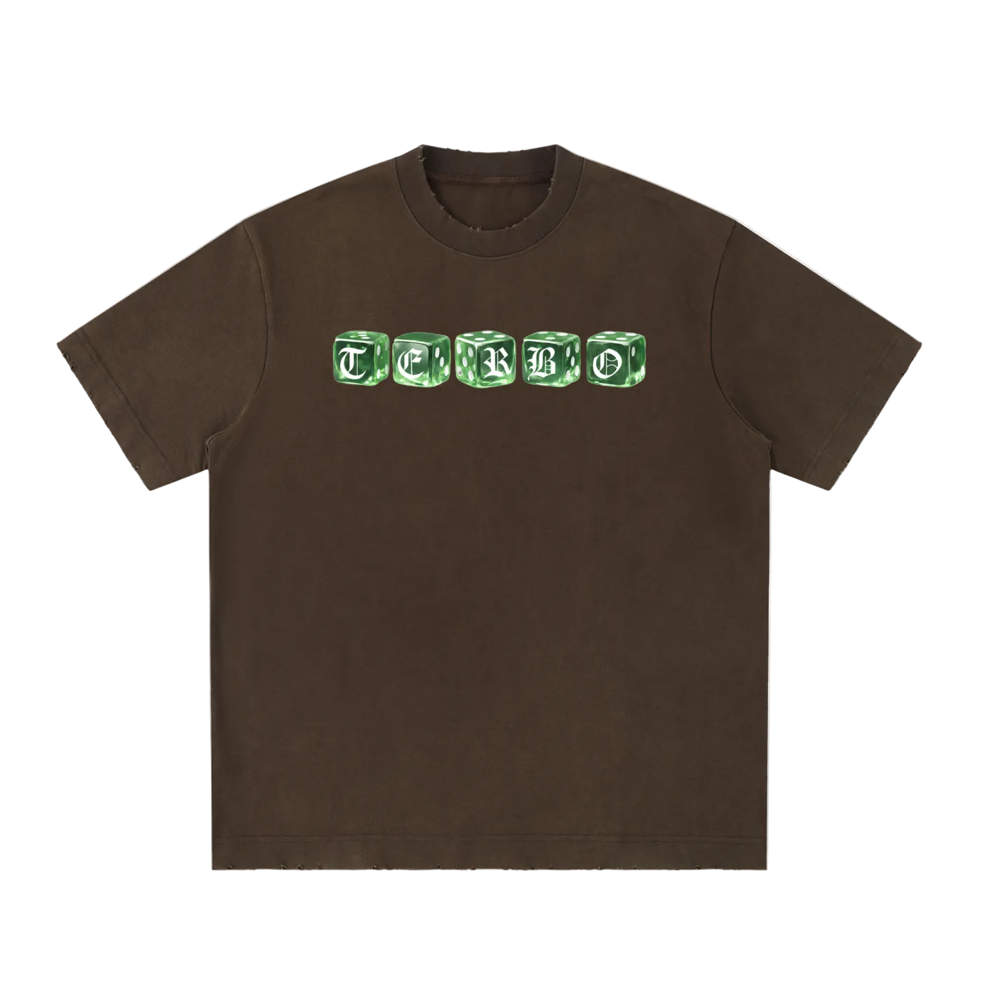 GREEN DICE ROLLER TEE