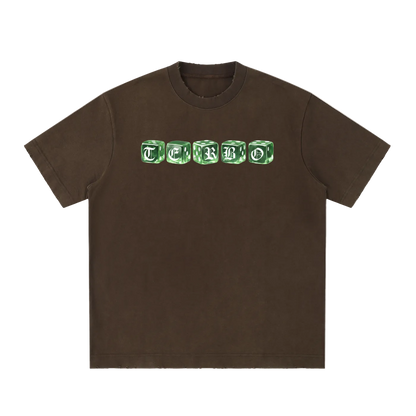 GREEN DICE ROLLER TEE