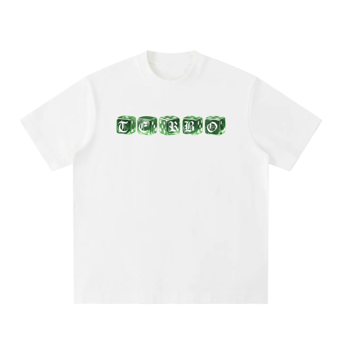 GREEN DICE ROLLER TEE
