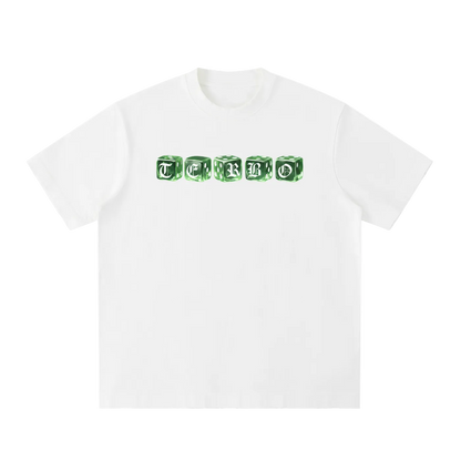 GREEN DICE ROLLER TEE