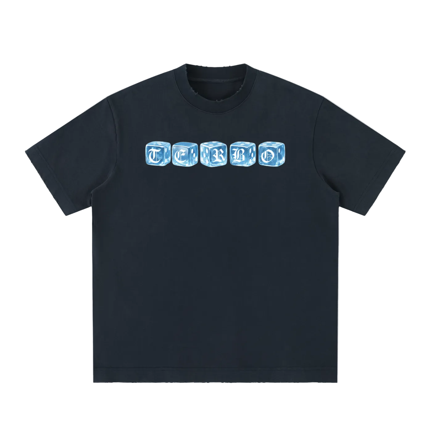 BLUE DICE ROLLER TEE