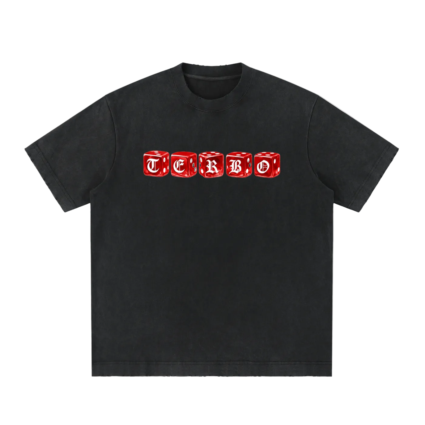 RED DICE ROLLER TEE